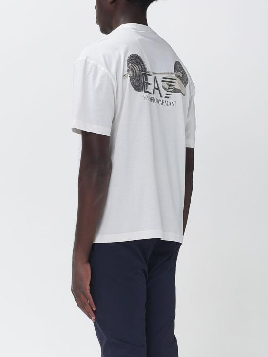 26SS 엠포리오 아르마니 반팔 티셔츠 7M001402AF22264 U0004 Natural - EMPORIO ARMANI