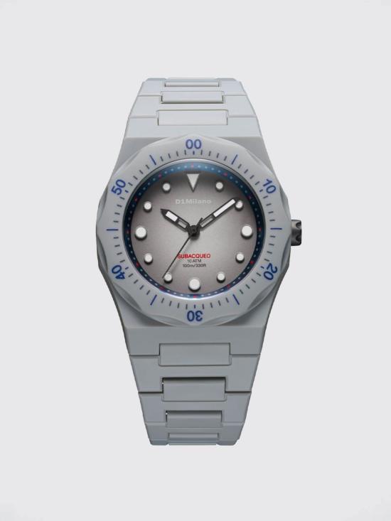 26SS D1밀라노 손목시계 D1PDBJ03 STEEL DIVER Grey