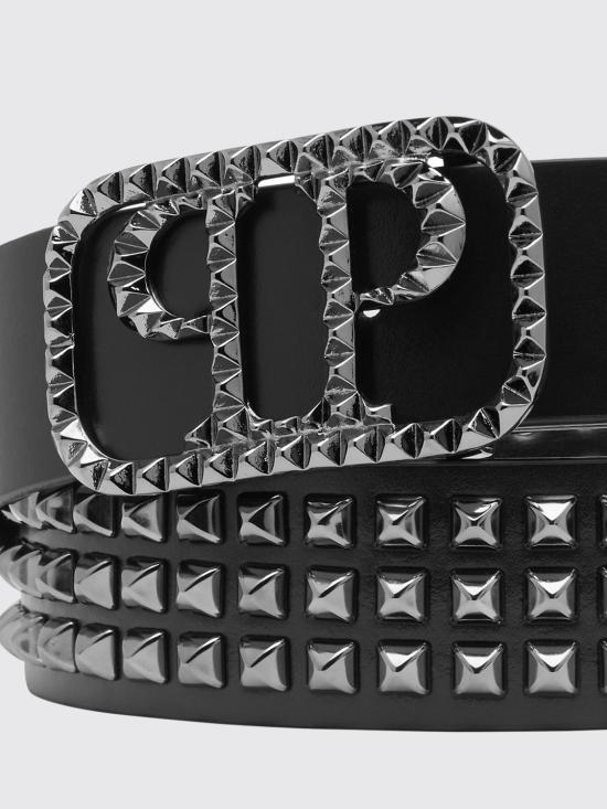 26SS 필립 플레인 가죽 벨트 FADAMAL0067PLE010N 0292 Black - PHILIPP PLEIN