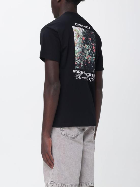 26SS 칼하트 WIP 숏슬리브 웜 뷰 티셔츠 I036246 89XX Black - CARHARTT WIP