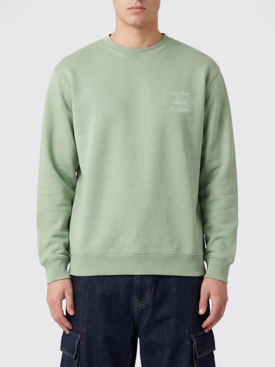 26SS 드롤드무슈 긴팔 티셔츠 KSW157CO127 LGN Green