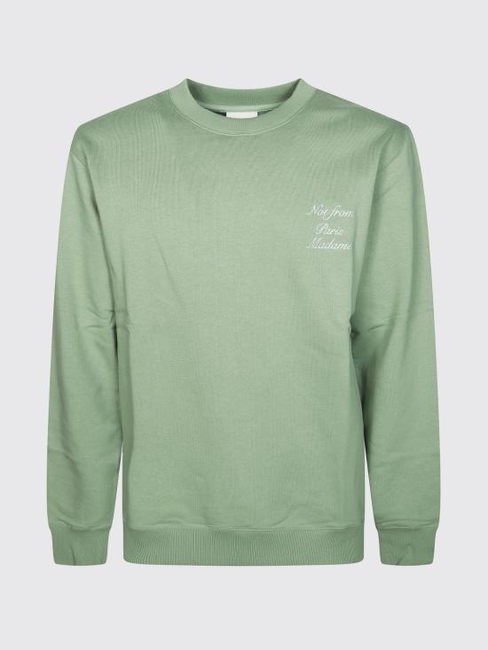 26SS 드롤드무슈 긴팔 티셔츠 KSW157CO127 LGN Green - DROLE DE MONSIEUR