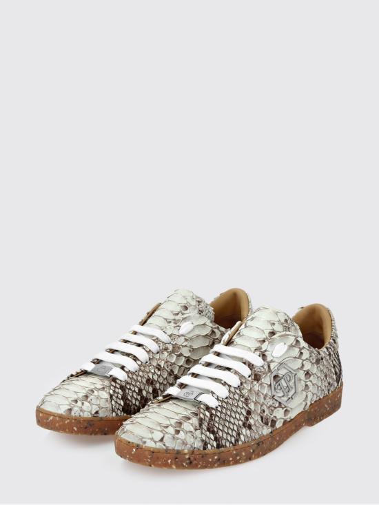26SS 필립 플레인 스니커즈 SAESMSC3999PLE029P 06 Beige - PHILIPP PLEIN