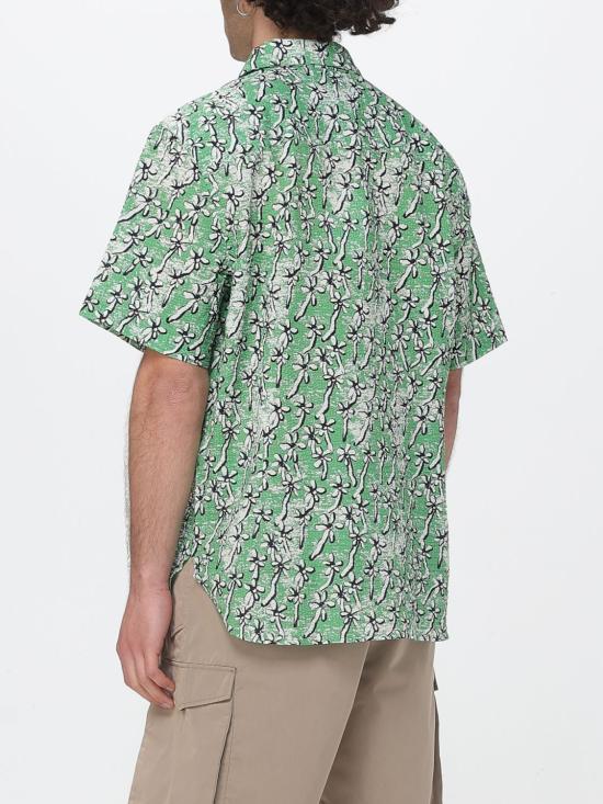 26SS 폴 스미스 반팔 셔츠 M2R896ZV22656 33 Green - PAUL SMITH