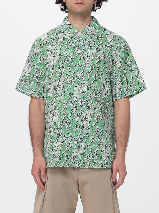 26SS 폴 스미스 반팔 셔츠 M2R896ZV22656 33 Green