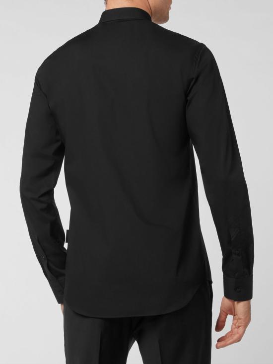 26SS 필립 플레인 긴팔 셔츠 FABCMRP1758PTE003N 02 Black - PHILIPP PLEIN