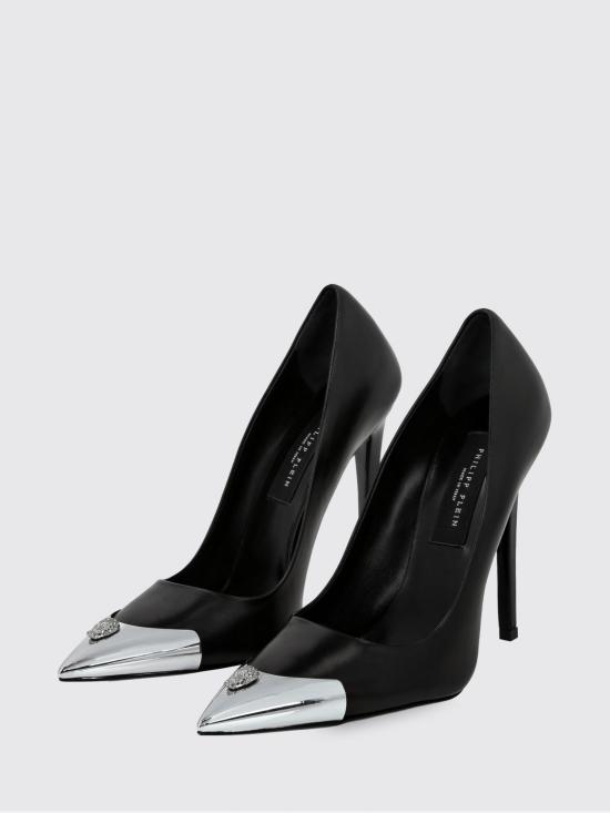26SS 필립 플레인 힐/펌프스 SAESWSD0623PLE005N 02 Black - PHILIPP PLEIN