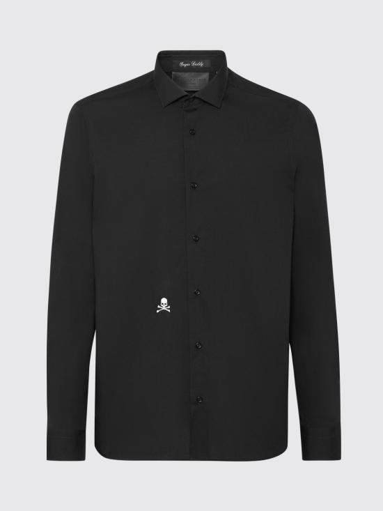 26SS 필립 플레인 긴팔 셔츠 FABCMRP1803PTE003N 02 Black - PHILIPP PLEIN