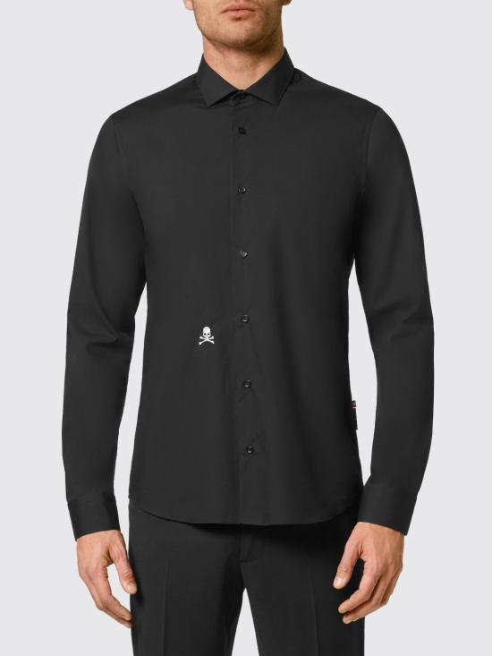 26SS 필립 플레인 긴팔 셔츠 FABCMRP1803PTE003N 02 Black