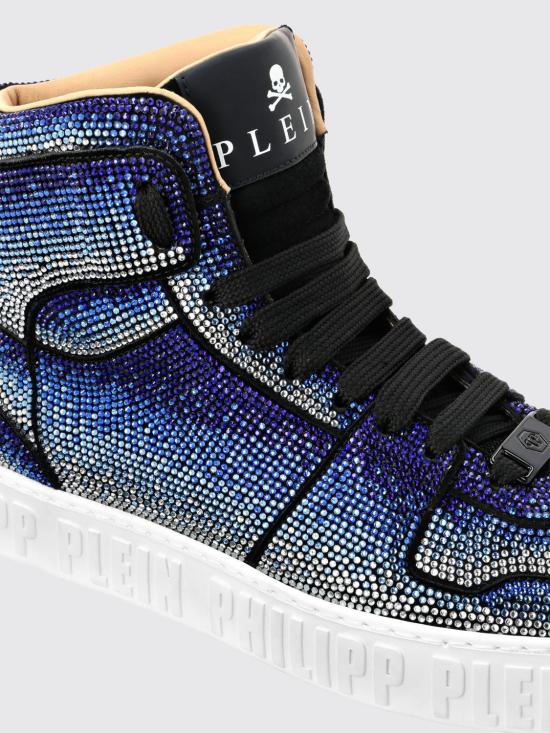 26SS 필립 플레인 스니커즈 SAESMSC4010PLE009N 14 Blue - PHILIPP PLEIN