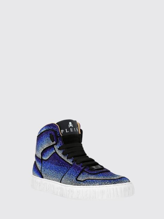 26SS 필립 플레인 스니커즈 SAESMSC4010PLE009N 14 Blue - PHILIPP PLEIN