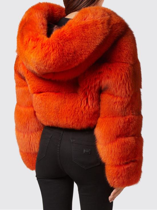 26SS 필립 플레인 무스탕 AACCWRB1306PFU029F 20 Orange - PHILIPP PLEIN