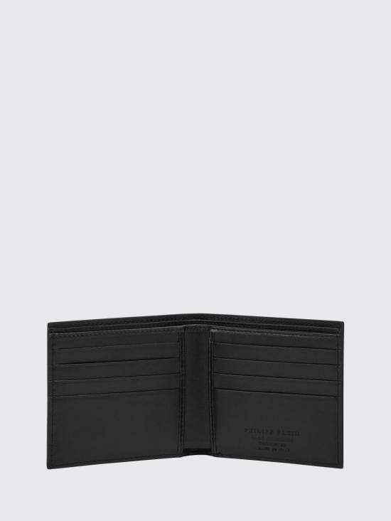 26SS 필립 플레인 남성지갑 SABAMVG0450PTE003N 02 Black - PHILIPP PLEIN
