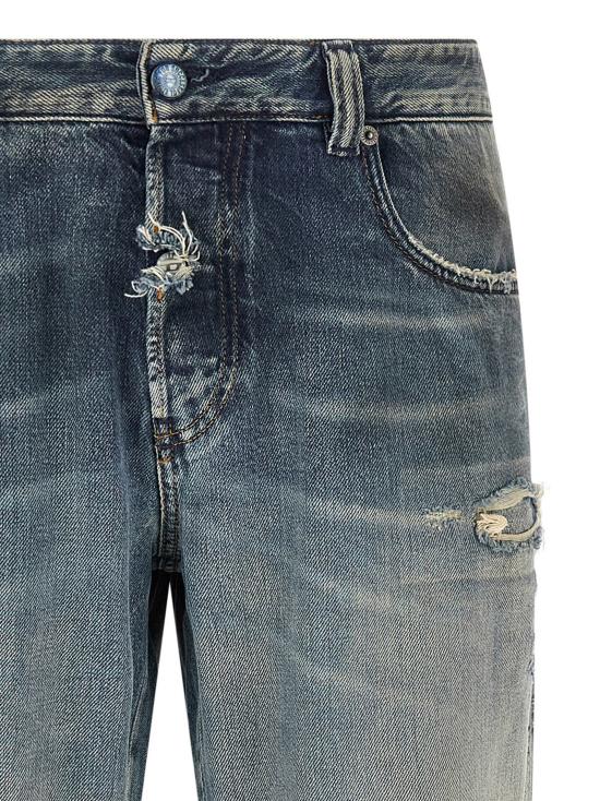 26SS 디젤 데님 팬츠 A12218 09N23 01 LIGHT BLUE DOM - DIESEL