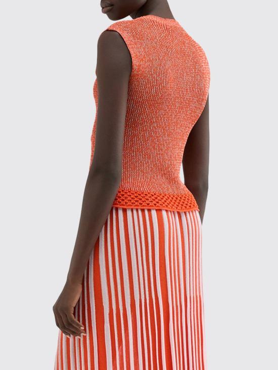 26SS 마카파니 민소매 티셔츠 M26E1ACMT001MN09306 Orange - MACCAPANI