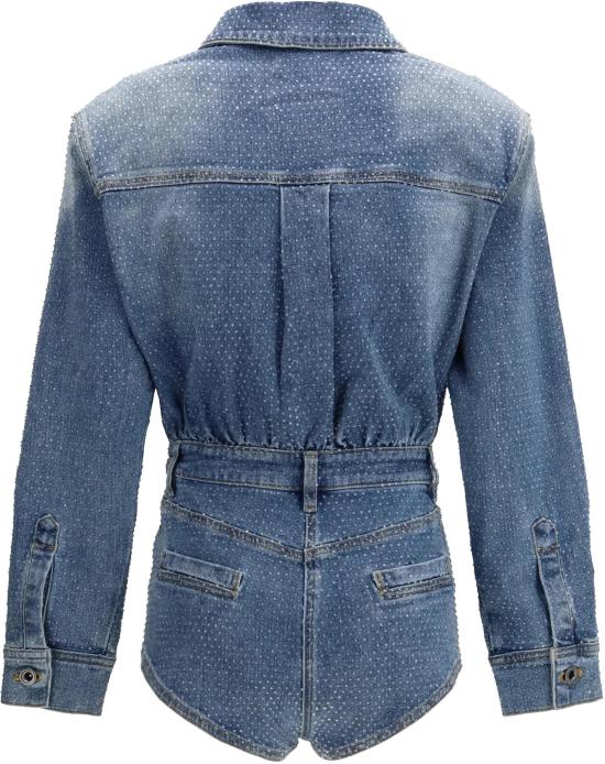 26SS 셀프 포트레이트 데님 원피스 RS26801JSABL BLUE - SELF PORTRAIT