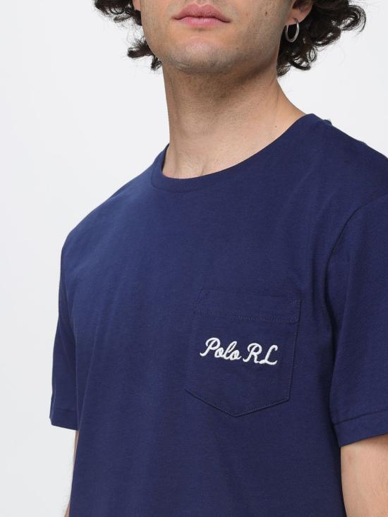 26SS 폴로 랄프로렌 반팔 티셔츠 710B16610 001 Blue - POLO RALPH LAUREN