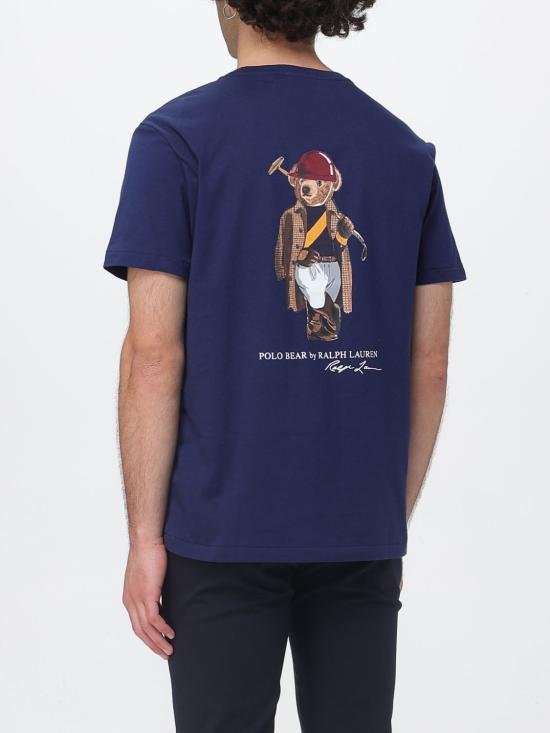 26SS 폴로 랄프로렌 반팔 티셔츠 710B16610 001 Blue - POLO RALPH LAUREN
