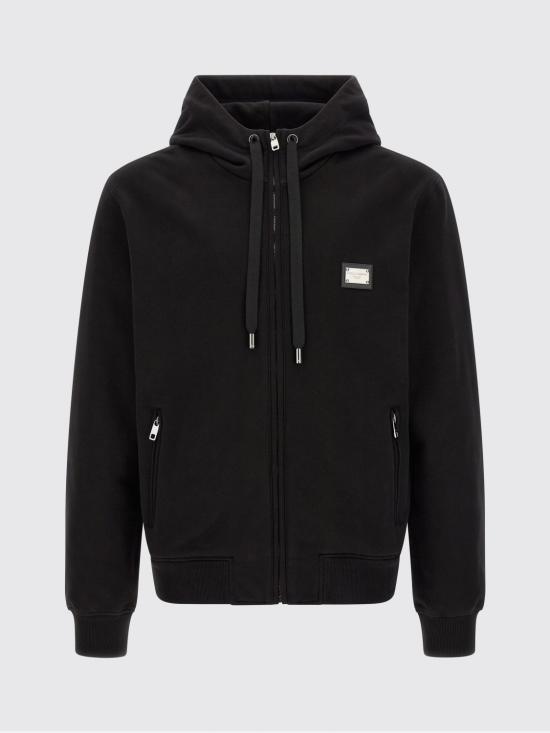 26SS 돌체앤가바나 스웨터 G9ABITG7P1C N0000 Black - DOLCE & GABBANA