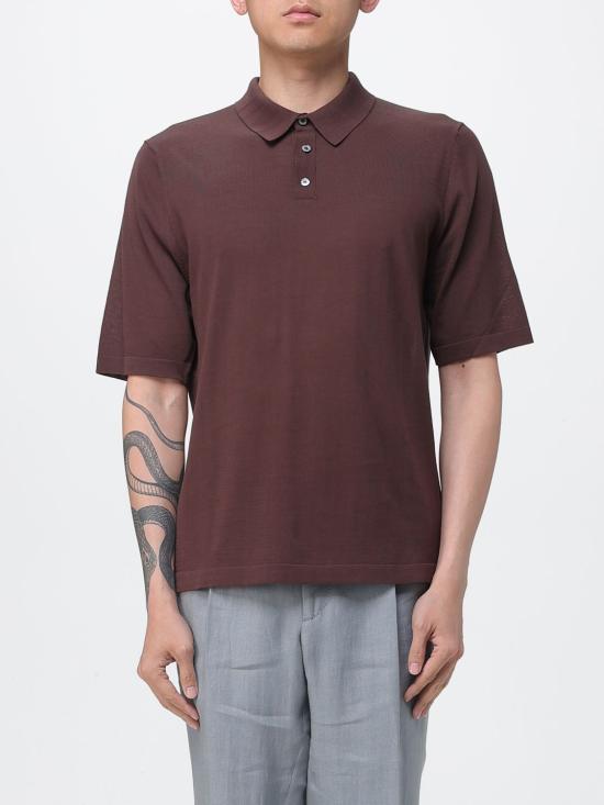 26SS 발렌타인 폴로 티셔츠 B2W02618C23 14539 Brown