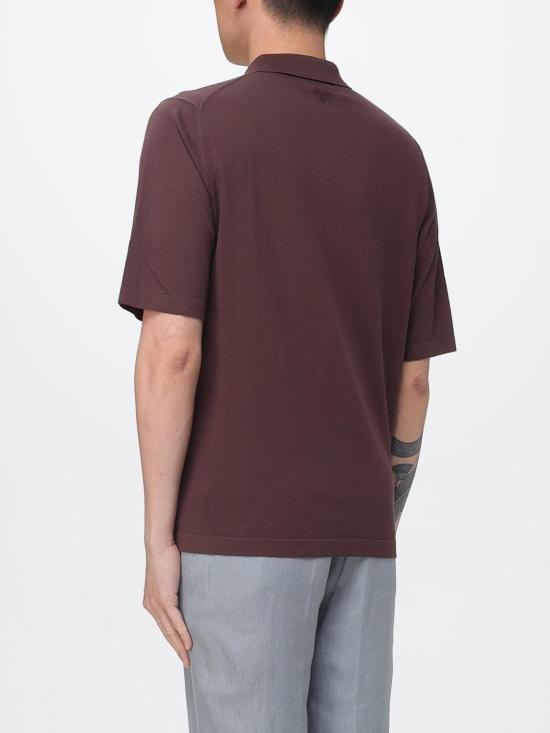 26SS 발렌타인 폴로 티셔츠 B2W02618C23 14539 Brown - BALLANTYNE