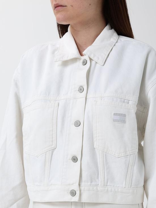 26SS 토미진 자켓 DW0DW21979 1D0 White - TOMMY JEANS