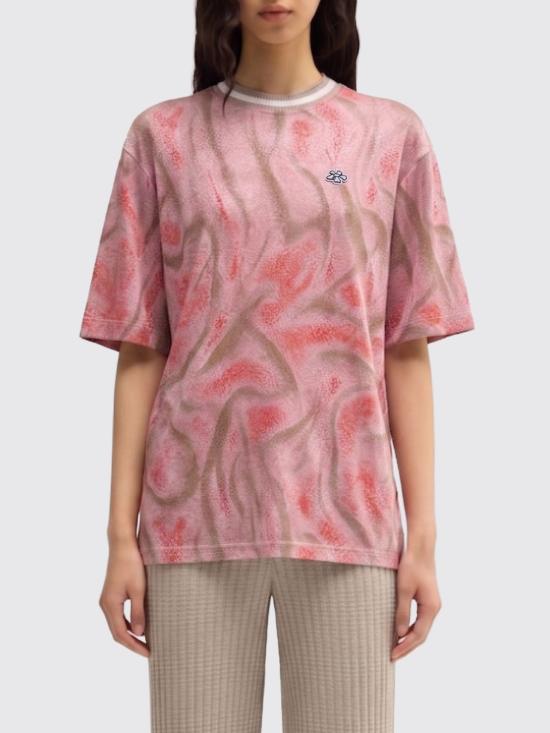 26SS 마카파니 반팔 티셔츠 M26E1ACJB012JN02454 Pink