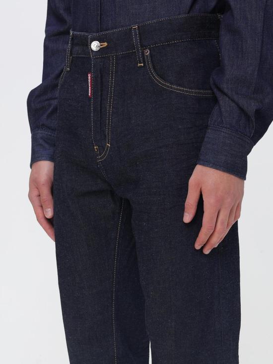 26SS 디스퀘어드2 데님 팬츠 S74LB1892S30825 470 Navy - DSQUARED2
