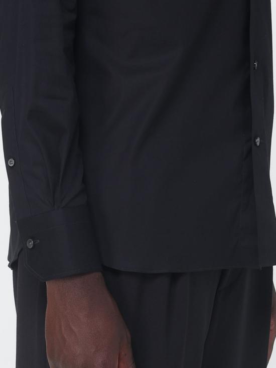 26SS 에르메네질도제냐 긴팔 셔츠 304104A39MS0JI 001 Black - ERMENEGILDO ZEGNA