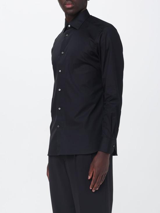 26SS 에르메네질도제냐 긴팔 셔츠 304104A39MS0JI 001 Black - ERMENEGILDO ZEGNA