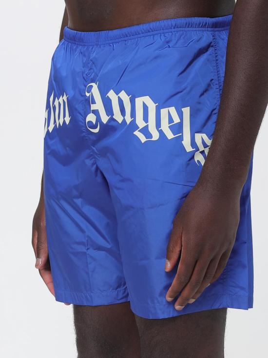 26SS 팜앤젤스 스윔팬츠 PMFD018S26FAB001 4703 Blue - PALM ANGELS