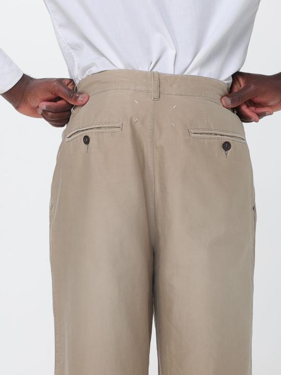 26SS 마르지엘라 스트레이트 팬츠 S50KA0712M35702 808 Beige - MAISON MARGIELA