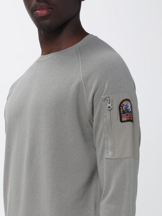 26SS 파라점퍼스 긴팔 티셔츠 26SMPMKNRK08 0225 Grey - PARAJUMPERS