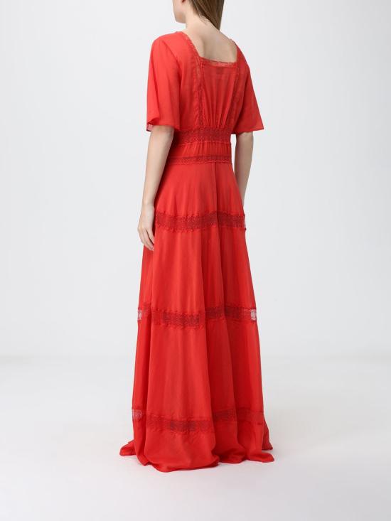 26SS 포르테포르테 롱 원피스 14904MYDRESS 2525 Red - FORTE FORTE