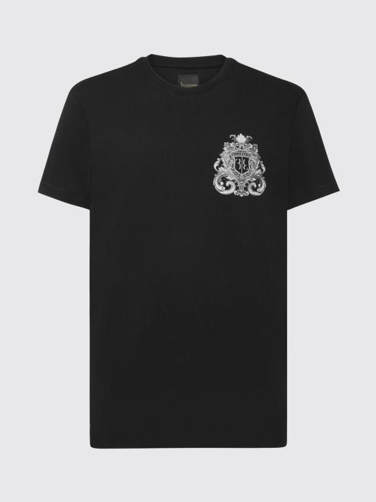 26SS 빌리어네어 반팔 티셔츠 IAECMTK8311BTE014N 02 Black - BILLIONAIRE