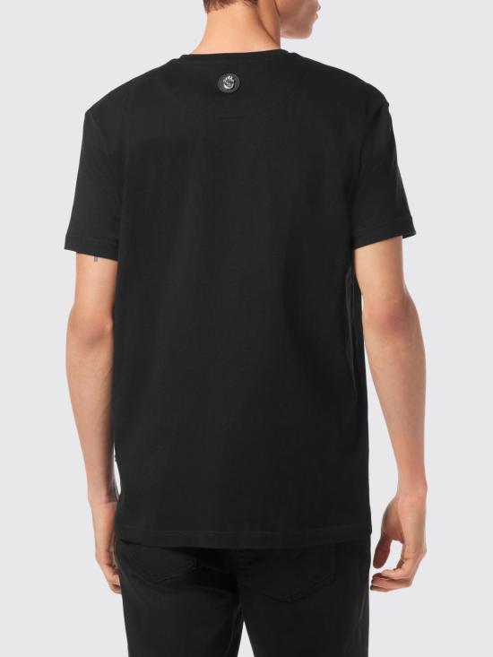 26SS 빌리어네어 반팔 티셔츠 IAECMTK8311BTE014N 02 Black - BILLIONAIRE
