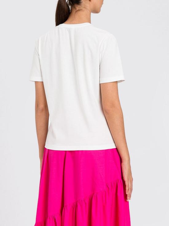 26SS 트윈셋 반팔 티셔츠 261LB2NFF 00526 White - TWINSET