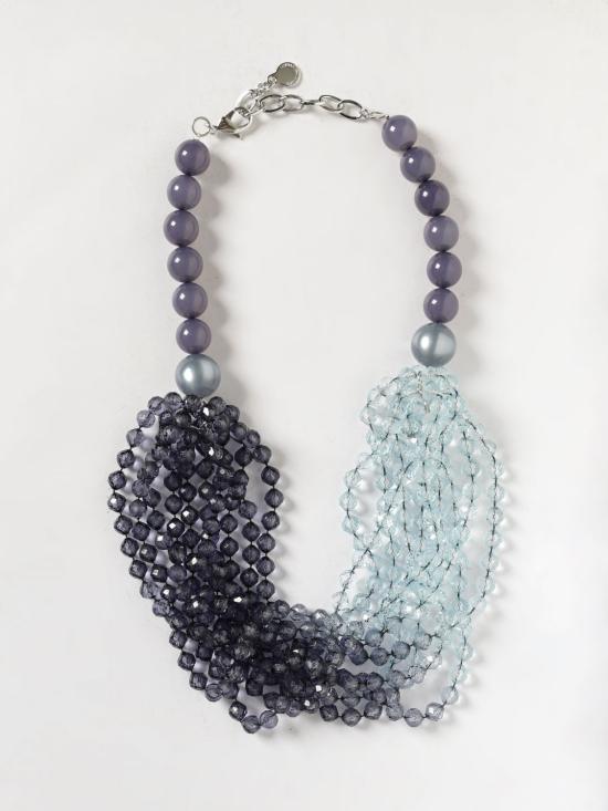 26SS 엠포리오 아르마니 목걸이/팬던트 EW004512 AF25231 UB130 Gnawed Blue