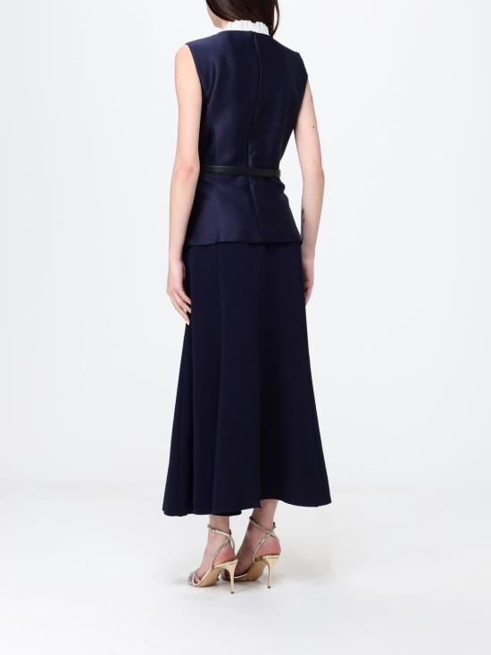 26SS 셀프 포트레이트 롱 원피스 SS26082MAN Navy - SELF PORTRAIT