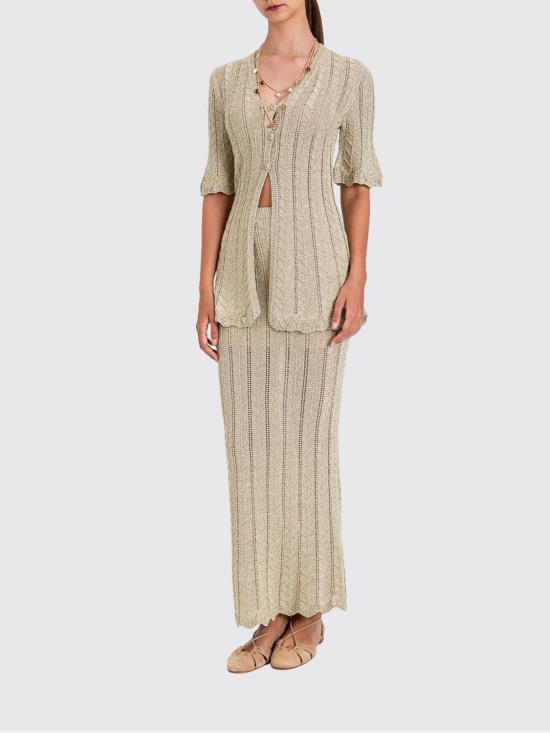 26SS 트윈셋 롱 스커트 261TT3323 11642 Silver - TWINSET