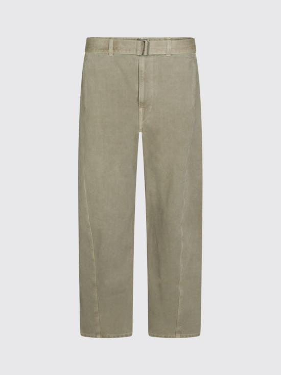 26SS 르메르 트위스트 벨티드 팬츠 PA326LD1054 BK201 Grey - LEMAIRE