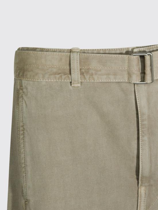 26SS 르메르 트위스트 벨티드 팬츠 PA326LD1054 BK201 Grey - LEMAIRE