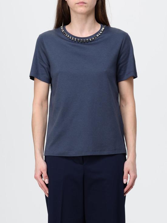 26SS 에스막스마라 반팔 티셔츠 2619971013600 006 Blue