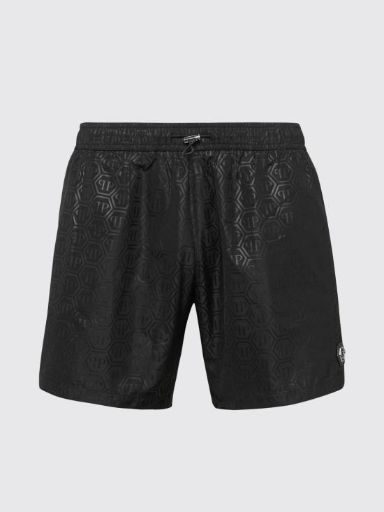 26SS 필립 플레인 스윔팬츠 SAECMMT0380PNY002N 02 Black - PHILIPP PLEIN