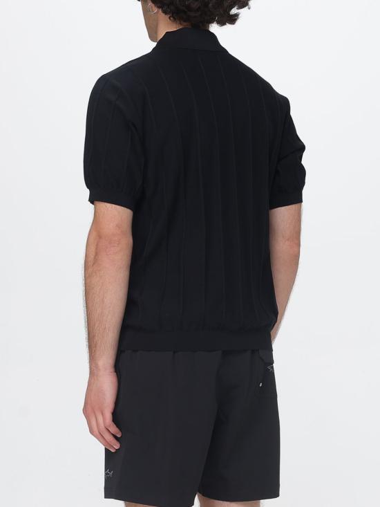 26SS 폴앤샤크 폴로 티셔츠 26411632 011 Black - PAUL & SHARK