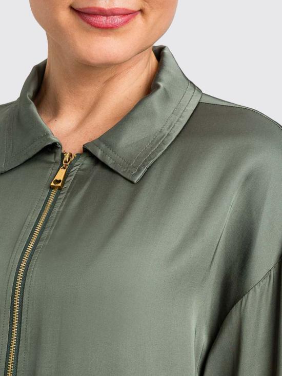 26SS 트윈셋 봄버 자켓 261LL2LDD 12843 Green - TWINSET