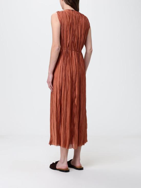 26SS 로베르토 콜리나 롱 원피스 261FXA57033 55 Brown - ROBERTO COLLINA