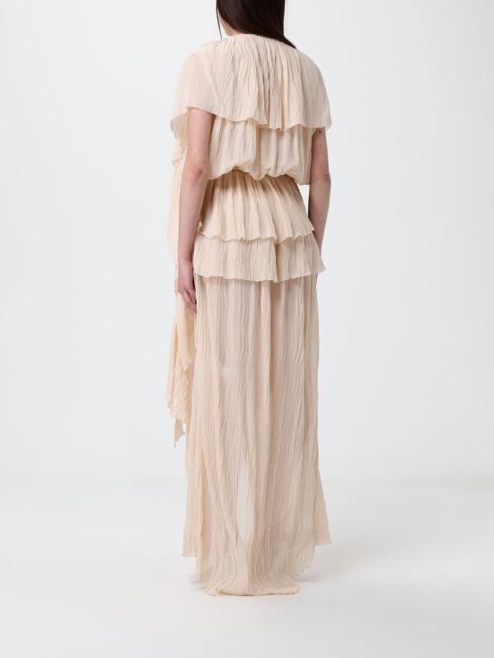 26SS 블루마린 롱 원피스 P622A772A N0817 Beige - BLUMARINE