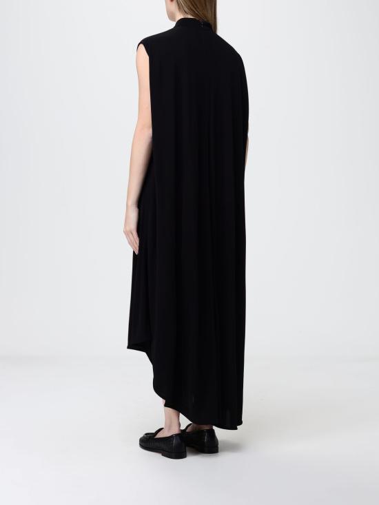 26SS 보테가베네타 롱 원피스 867619V4YX0 1000 Black - BOTTEGA VENETA
