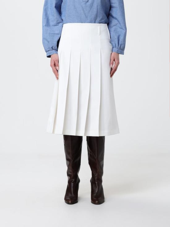26SS 아페쎄 미디 스커트 COHLCF06509 AAB White